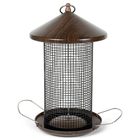 wire mesh hanging bird feeders